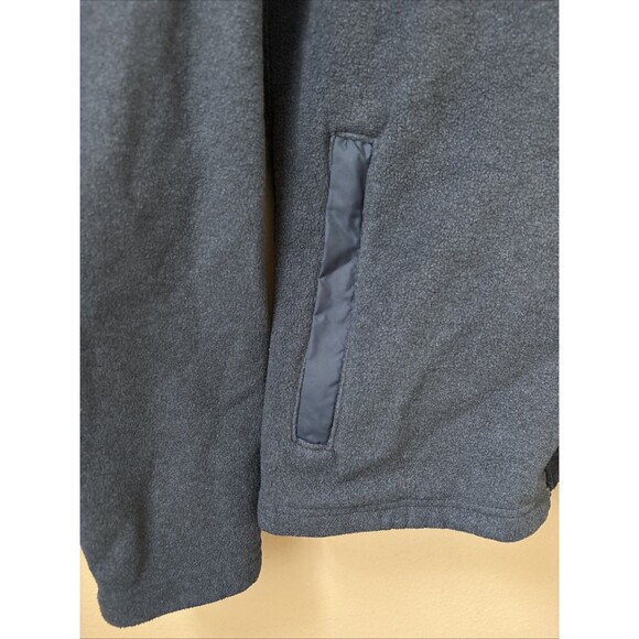 Columbia Women’s Size S Navy Blue Fleece Jacket Zip Up Long Sleeve Outdoor Warm - Picture 4 of 8